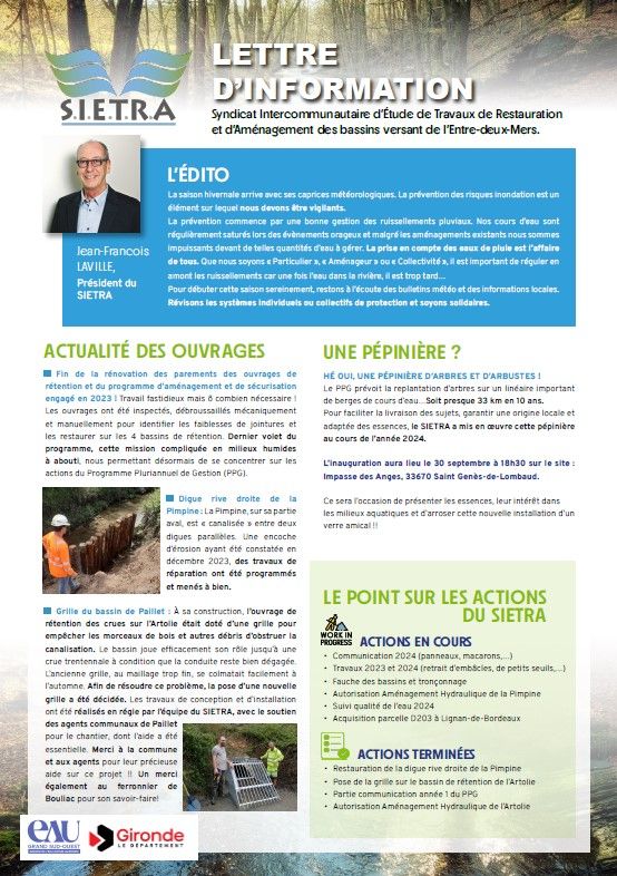 Newsletter SIETRA N°3 